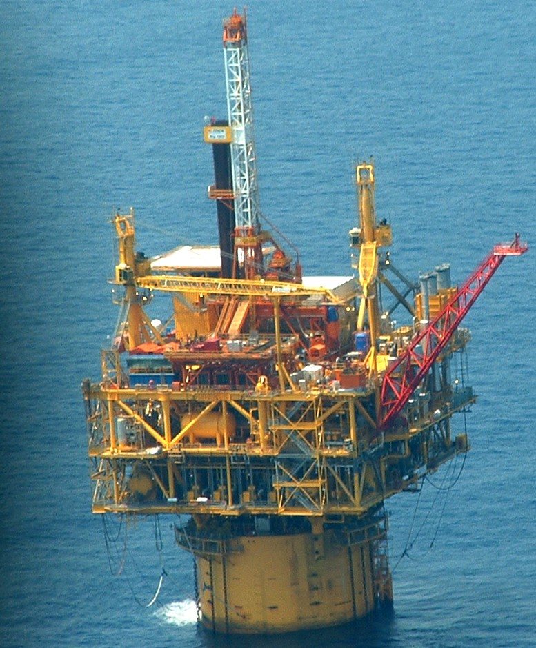Devils Tower offshore oil platform in the Gulf of Mexico